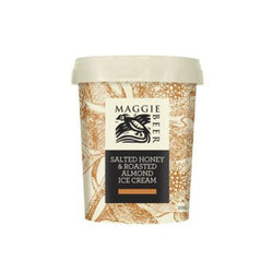 Ice Cream Salted Honey & Roasted Almond 500ml by Maggie Beer