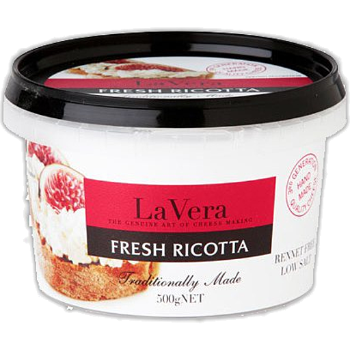 La Vera Fresh Ricotta 500g Tub