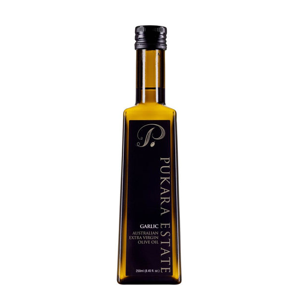 GARLIC INFUSED AUSTRALIAN EXTRA VIRGIN OLIVE OIL BY PUKARA ESTATE