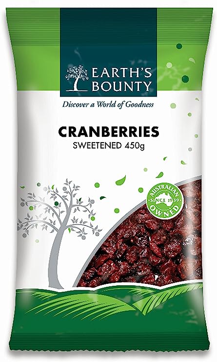 Dried Sweetened Cranberries by Earth's Bounty