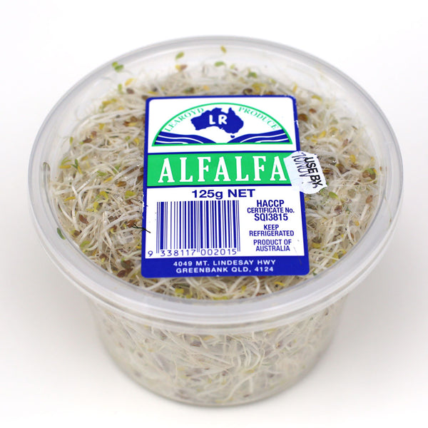 Sprouts Alfalfa (125g Tub)