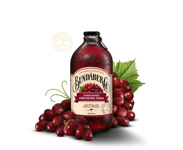 Burgundee Creaming Soda by Bundaberg