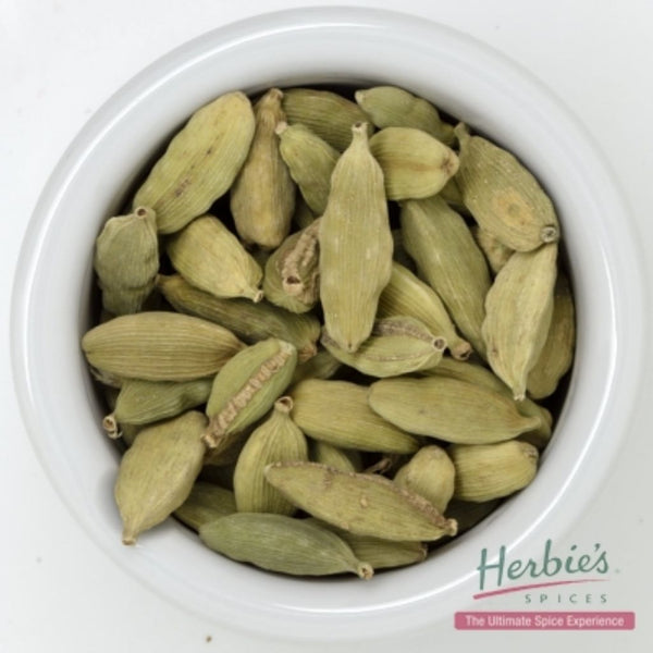 Spice Cardamom Pods Green Whole Small 20g | Herbie's Spices