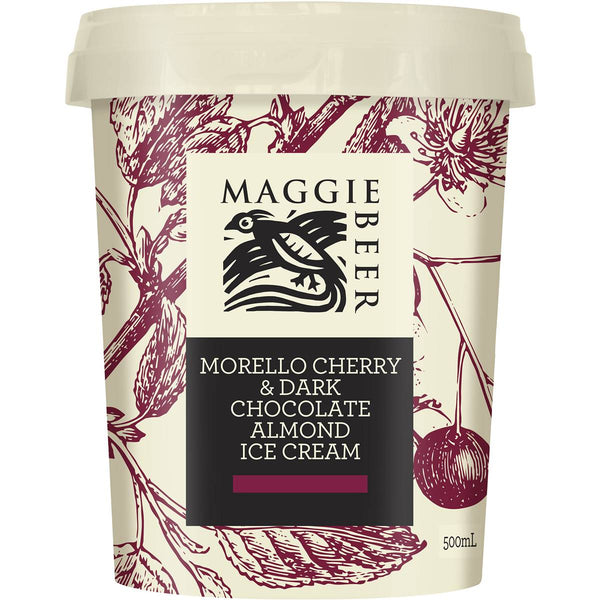 Morello Cherry & Dark Chocolate Almond Ice Cream