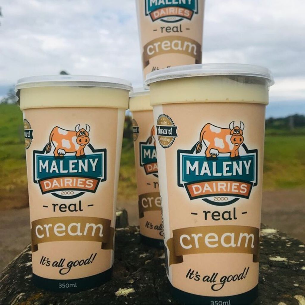 Maleny Dairies Logo Maleny Dairies Natural Yoghurt 350g | The Paddock