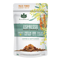 Granola Expresso Paleo Coffee & Wattleseed 300g by Brookfarm