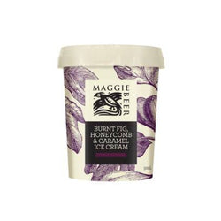 Ice Cream  Burnt Fig Honeycomb Caramel 500ml by Maggie Beer