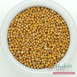 Spice Mustard Seed Yellow Whole Small 75g | Herbie's Spices
