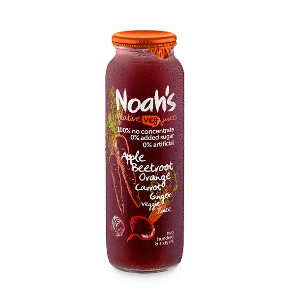 Noah's Apple Beetroot Orange Carrot Ginger veggie juice