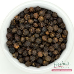 Spice Peppercorns Black Asta Whole Small 55g | Herbie's Spices