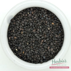 Spice Sesame Seed Black Whole Small 40g | Herbie's Spices